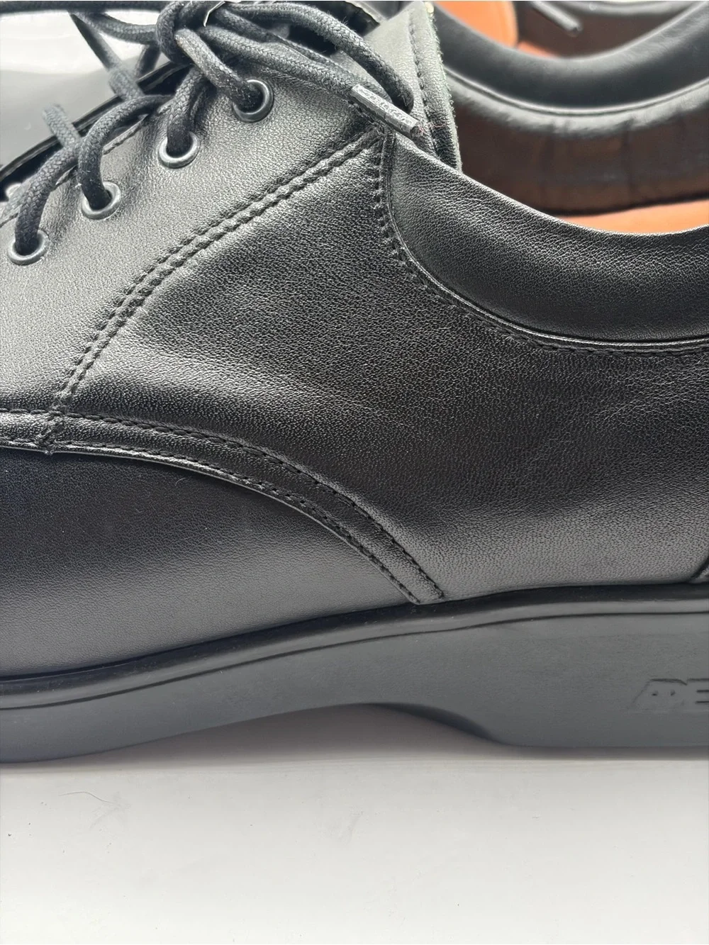 Apex Ambulator Mens 12 Wide Black Lace Up Therapeutic Shoes US 12W